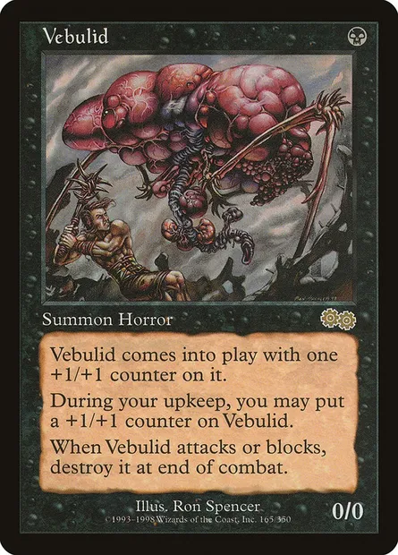 Vebulid, Magic card USG 165 — Urza's Saga set