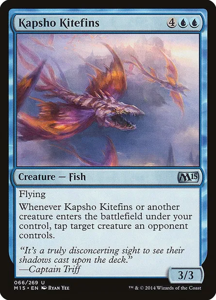 Kapsho Kitefins, Magic card M15 66 — Magic 2015 set