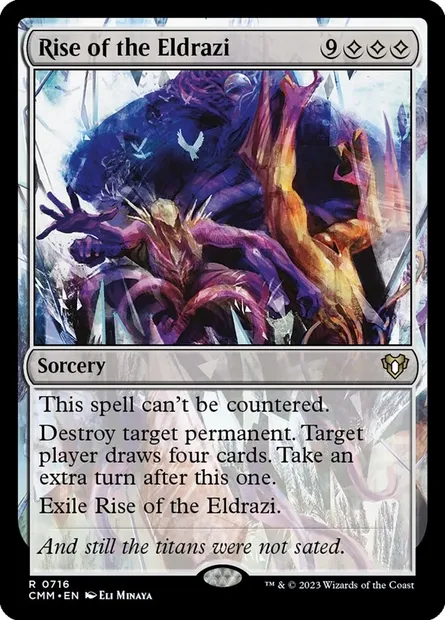 Rise of the Eldrazi, Magic card CMM 716 — Commander Masters set