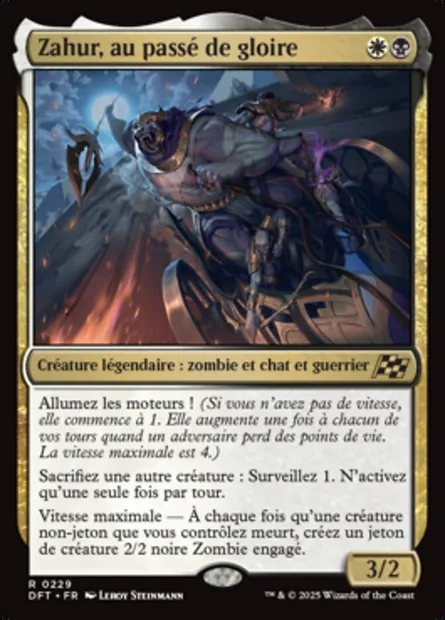 Zahur, au passé de gloire, carte Magic DFT 229 — extension Aetherdrift