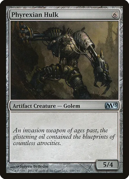 Phyrexian Hulk, Magic card M13 209 — Magic 2013 set