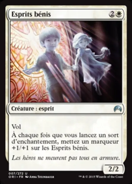 Esprits bénis, carte Magic ORI 7 — extension Magic Origines