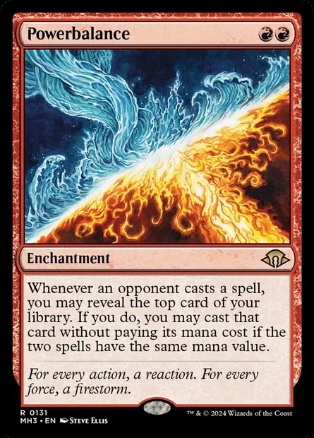 Powerbalance, Magic card MH3 131 — Modern Horizons 3 set