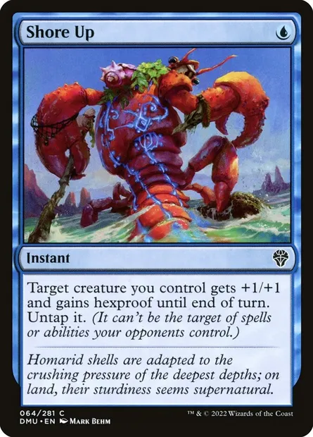 Shore Up, Magic card DMU 64 — Dominaria United set