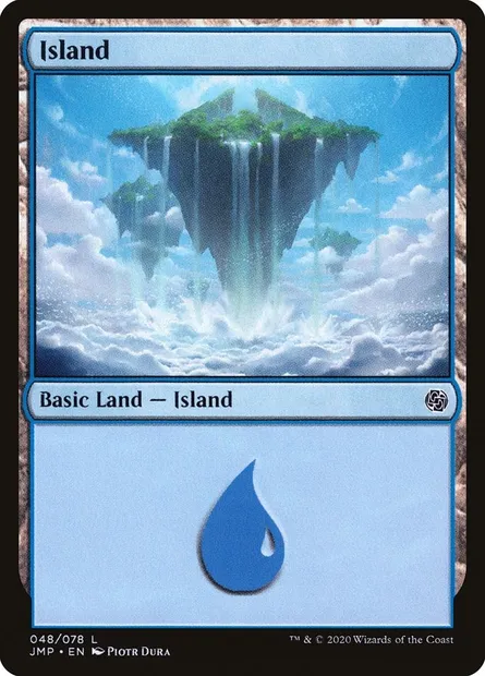 Island, Magic card JMP 48 — Jumpstart set