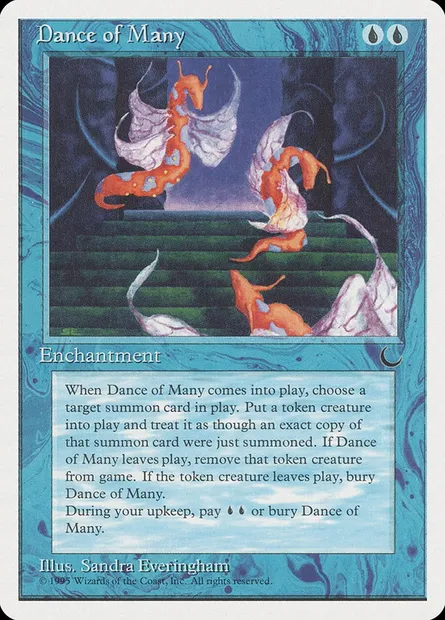 Danse innombrable, carte Magic CHR 17 — extension Chronicles