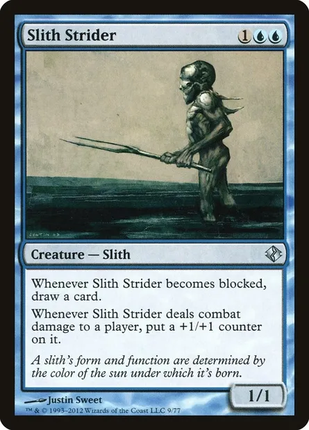 Slith Strider, Magic card DDI 9 — Duel Decks: Venser vs. Koth set
