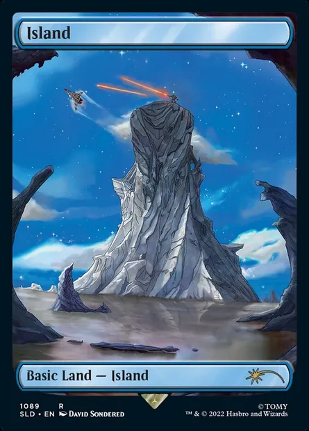 Île, carte Magic SLD 1089 — extension Secret Lair Drop