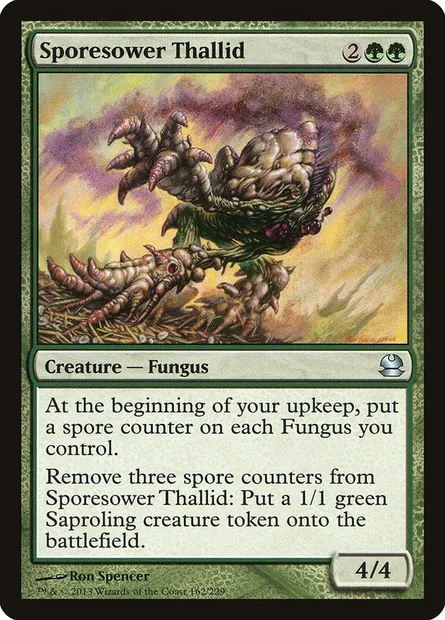 Sporesower Thallid, Magic card MMA 162 — Modern Masters set