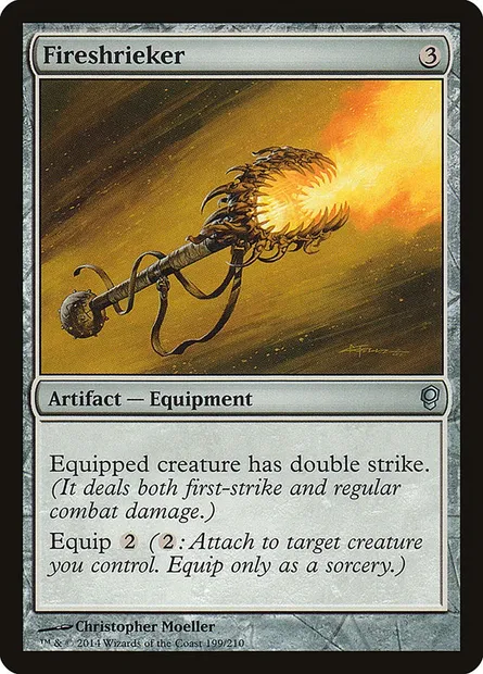 Fireshrieker, Magic card CNS 199 — Conspiracy set