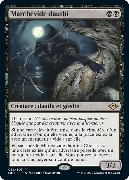 Marchevide dauthi, carte Magic MH2 81 — extension Horizons du Modern 2