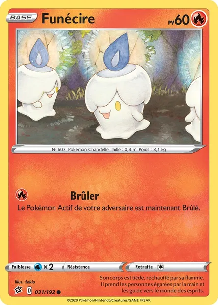 Funécire, carte Pokémon RCL 31 — extension Clash des Rebelles