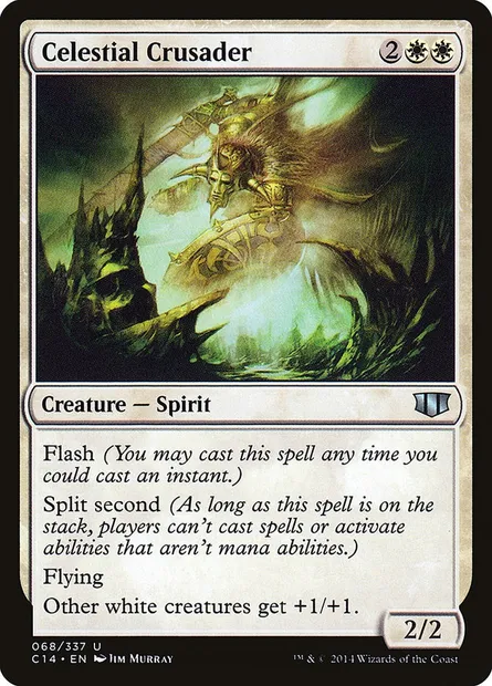 Celestial Crusader, Magic card C14 68 — Commander 2014 set