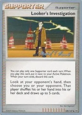 L'enquête de Beladonis, carte Pokémon WCD10 109 — extension World Championship Decks 2010