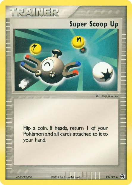 Super Scoop Up, Pokémon card RG 99 — FireRed & LeafGreen set
