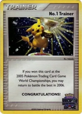 No. 1 Trainer, Pokémon card PR 2005 — Assorted Promos set