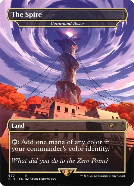 Tour de commandement, carte Magic SLD 677 — extension Secret Lair Drop