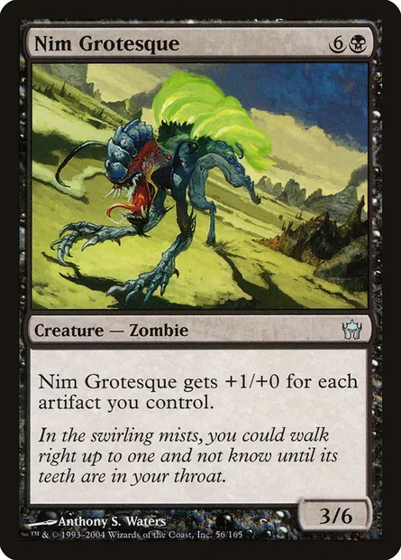 Nim Grotesque, Magic card 5DN 56 — Fifth Dawn set
