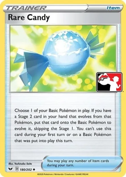 Super Bonbon, carte Pokémon PPS 180 — extension Play! Pokémon Prize Pack Series