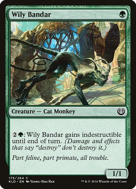 Wily Bandar, Magic card KLD 175 — Kaladesh set