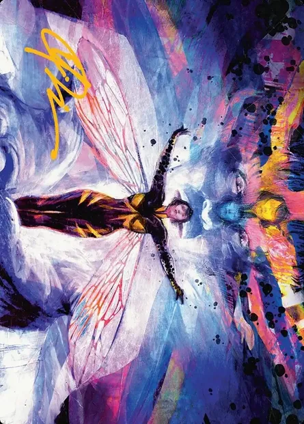 Pym Particles // Pym Particles, Magic card AMSH 8 — Marvel Super Heroes Art Series set