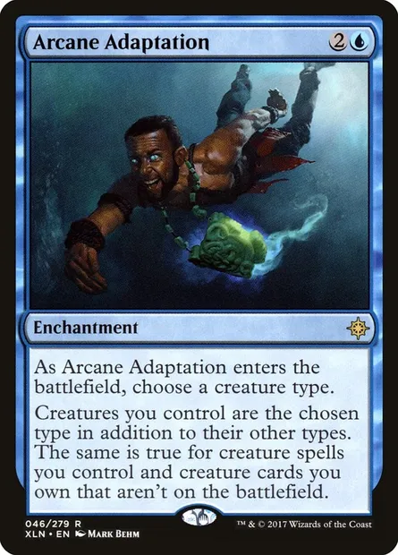 Arcane Adaptation, Magic card XLN 46 — Ixalan set