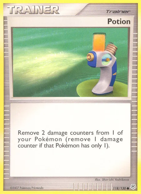 Potion, carte Pokémon DP 118 — extension Diamant & Perle