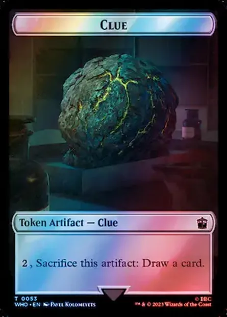 Clue, Magic card TWHO 53 — Doctor Who Tokens set