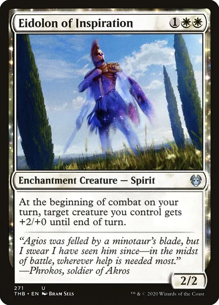 Eidolon of Inspiration, Magic card THB 271 — Theros Beyond Death set