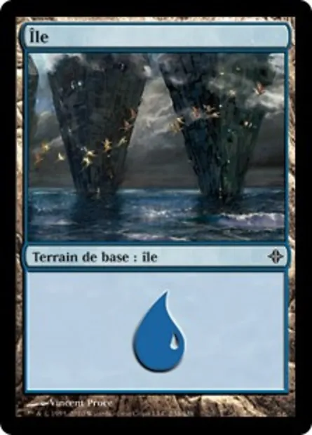 Île, carte Magic ROE 234 — extension L'ascension des Eldrazi