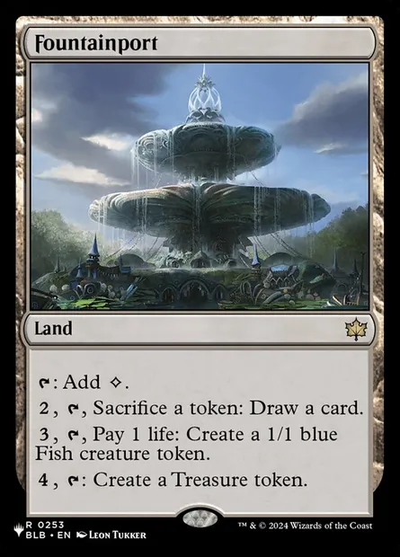 Fountainport, Magic card PLST BLB-253 — The List set
