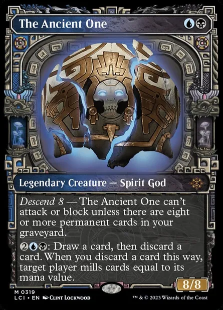 The Ancient One, Magic card LCI 319 — The Lost Caverns of Ixalan set