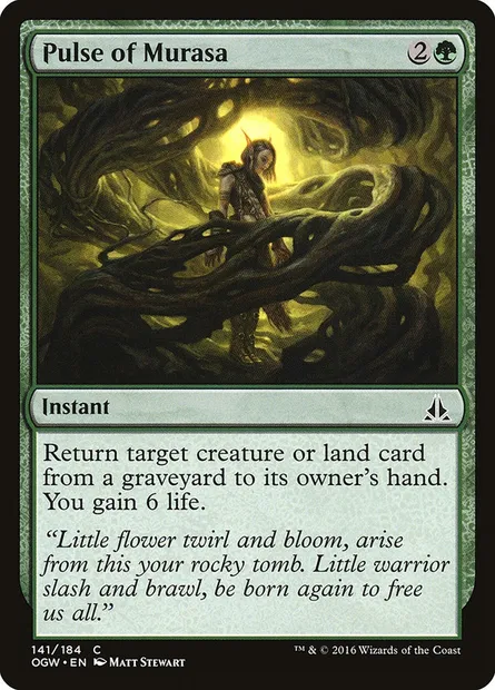 Pulse of Murasa, Magic card OGW 141 — Oath of the Gatewatch set