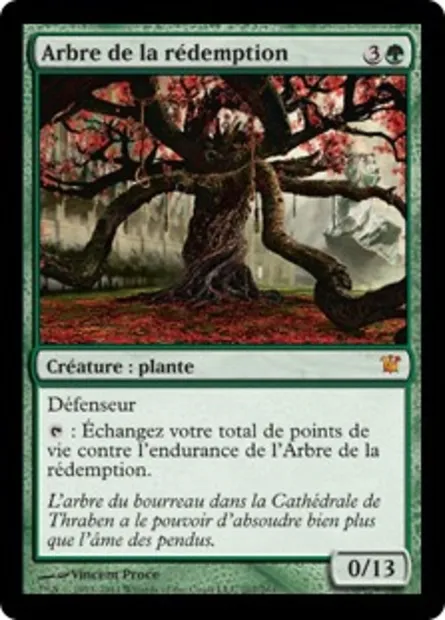 Arbre de la rédemption, carte Magic ISD 207 — extension Innistrad