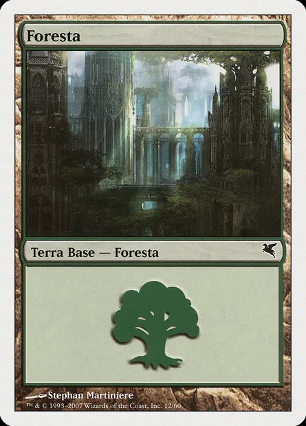 Forêt, carte Magic PSAL L12 — extension Salvat 2005