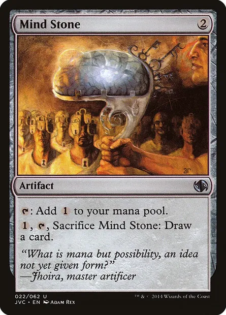 Mind Stone, Magic card JVC 22 — Duel Decks Anthology: Jace vs. Chandra set