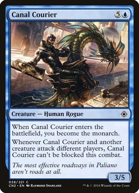 Canal Courier, Magic card CN2 28 — Conspiracy: Take the Crown set
