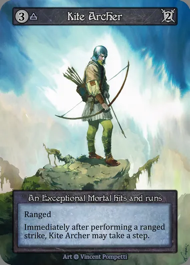 Kite Archer, Sorcery card ALP 090 — Alpha set