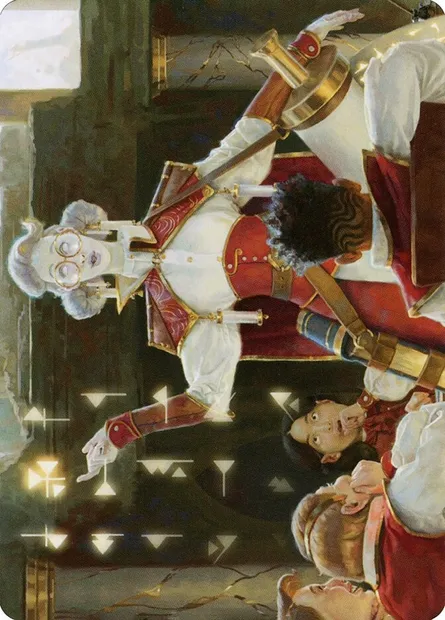 Professor of Symbology // Professor of Symbology, Magic card ASTX 4 — Strixhaven Art Series set