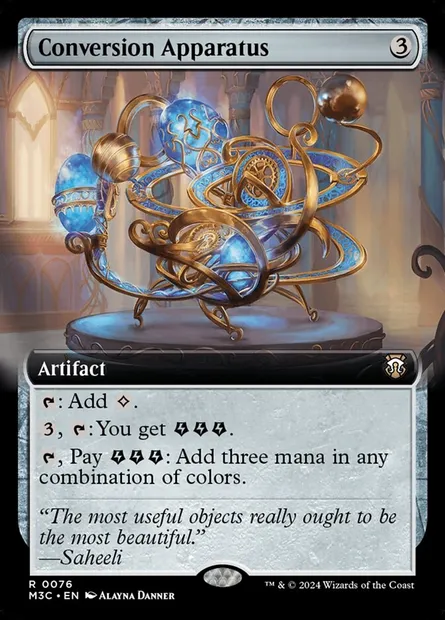 Conversion Apparatus, Magic card M3C 76 — Modern Horizons 3 Commander set