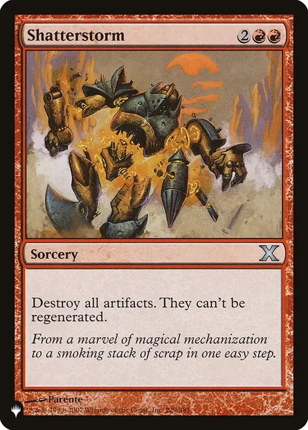 Shatterstorm, Magic card PLST 10E-229 — The List set