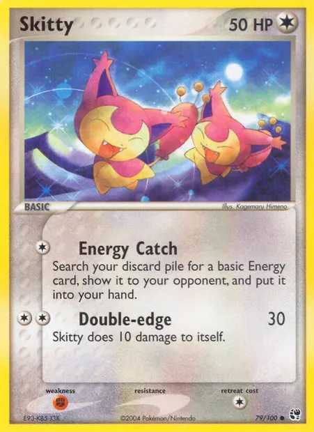 Skitty, Pokémon card SS 79 — Sandstorm set