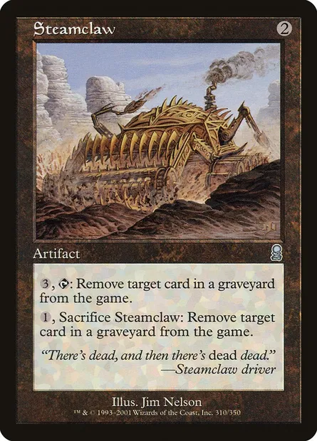 Steamclaw, Magic card ODY 310 — Odyssey set