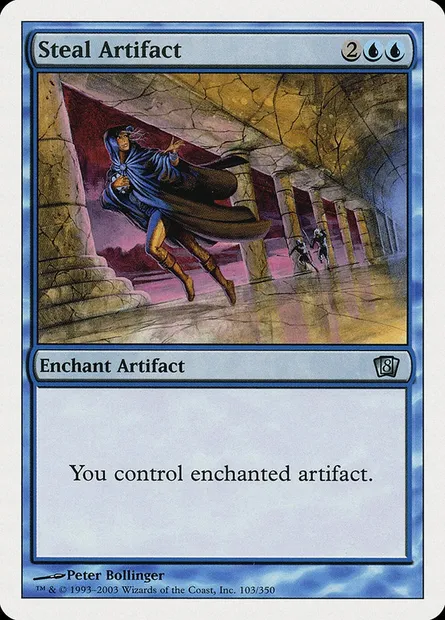 Steal Artifact, Magic card 8ED 103 — Eighth Edition set