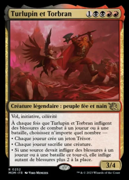 Turlupin et Torbran, carte Magic MOM 252 — extension L'invasion des machines