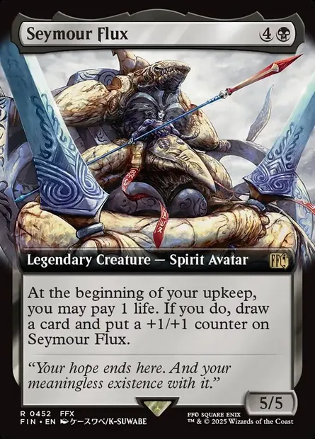 Seymour Flux, Magic card FIN 452 — Final Fantasy set