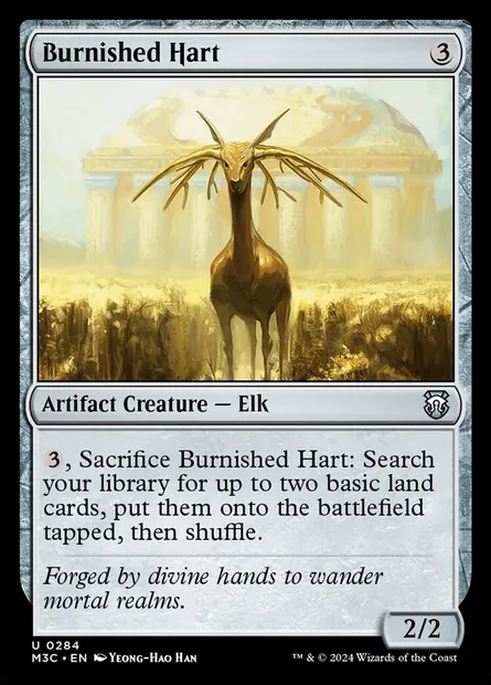 Burnished Hart, Magic card M3C 284 — Modern Horizons 3 Commander set