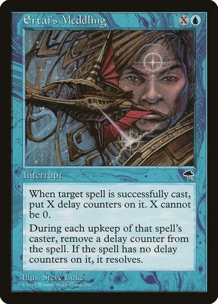 Ertai's Meddling, Magic card TMP 61 — Tempest set