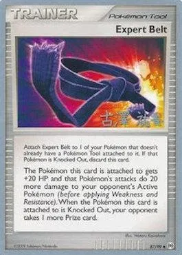Expert Belt, carte Pokémon WCD10 087-3 — extension World Championship Decks 2010