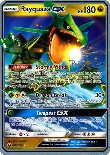 Rayquaza GX, carte Pokémon WCD18 109 — extension World Championship Decks 2018